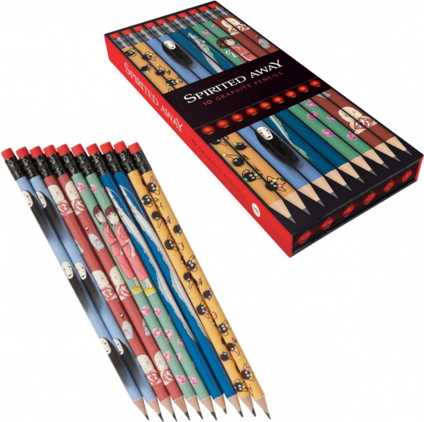 Lápices de grafito El viaje de Chihiro - set de 10 uds.