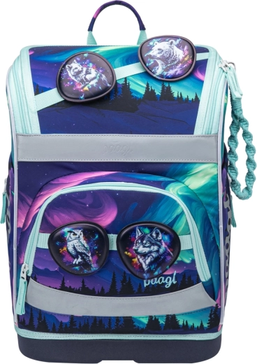 Mochila escolar BAAGL Zippy Plus Aurora GRS