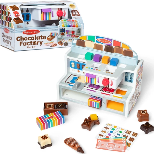Fábrica de chocolate de madera Melissa & Doug
