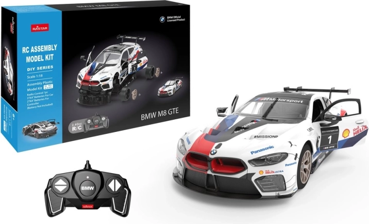 Kit de construcción R/C BMW M8 GTE a escala 1:18