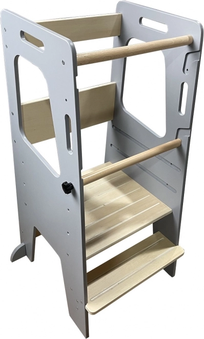 Torre de aprendizaje evolutiva 2Kids Toys gris