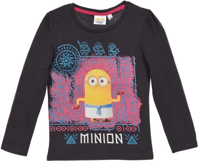 Camiseta antracita de los Minions