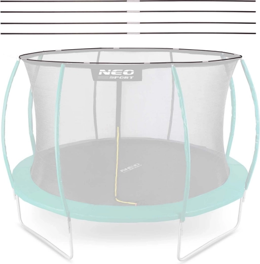 Neo-Sport aro superior para red de trampolín 252 cm (8 ft), tipo C
