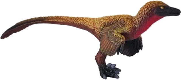 Figura de velociraptor MOJO XXL de 23 cm