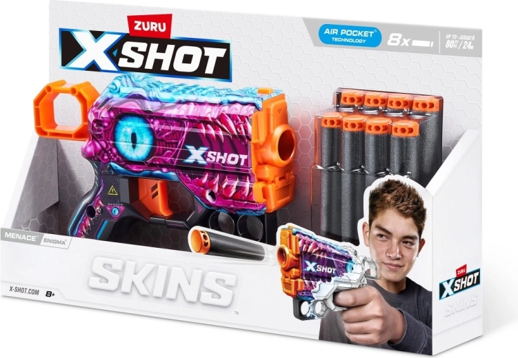 Alcance de hasta 27 metros con tecnología Air Pocket Dart