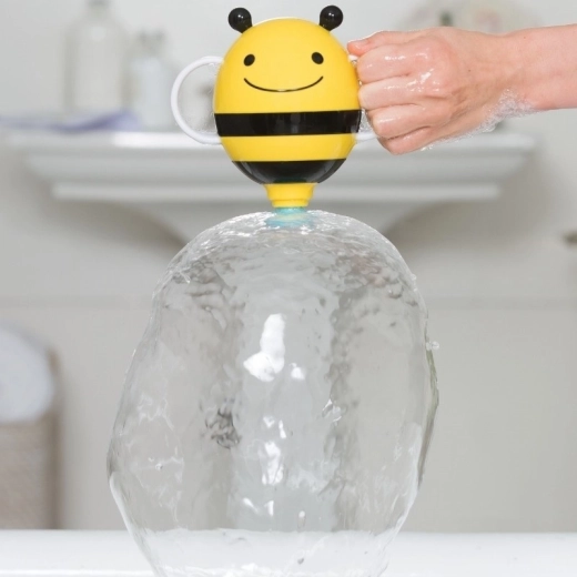 Fuente de agua para un baño divertido