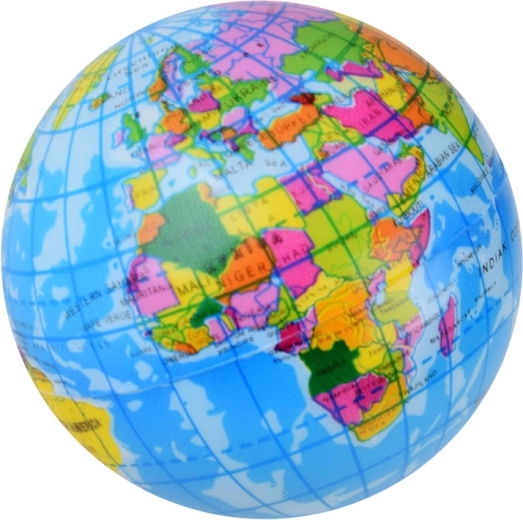 Globo terráqueo para diversión y aprendizaje