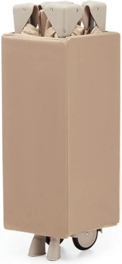 Traslado fácil gracias a las ruedas con freno