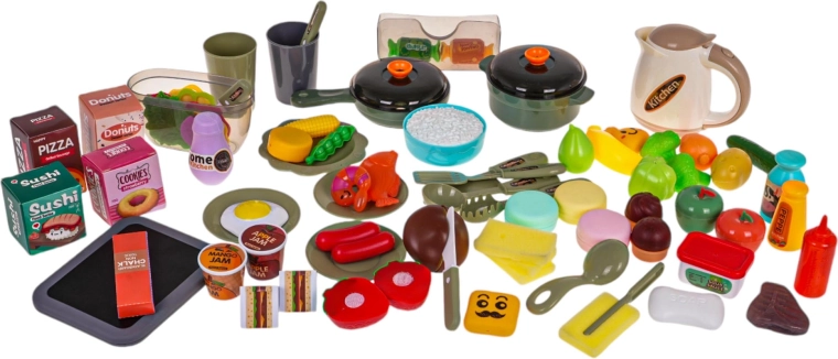 Amplios accesorios: 87 piezas