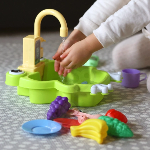 Adorable diseño de rana que invita al juego