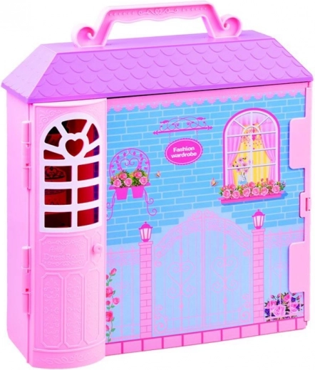 Armario portátil con forma de casita