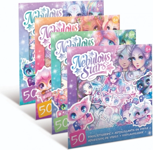 50 pegatinas en cada set