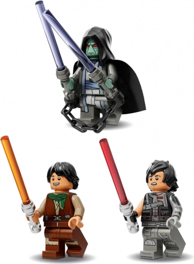 Minifiguras exclusivas con sables de luz