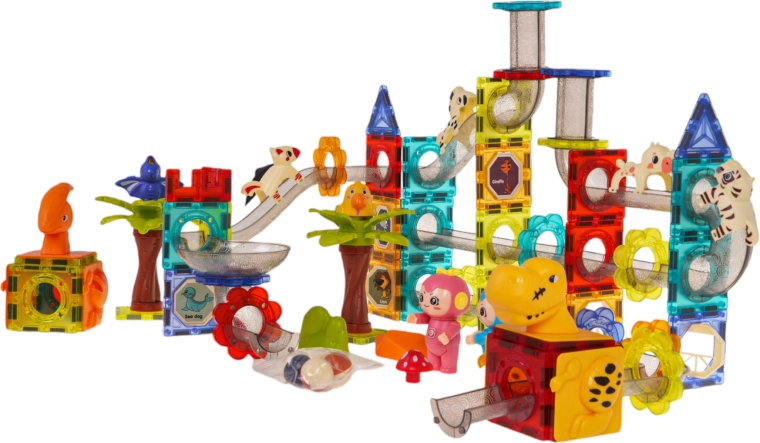 Estructura estable gracias a imanes potentes