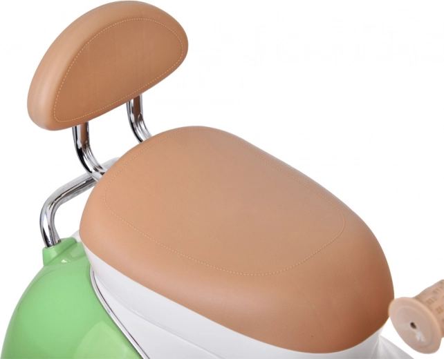 Asiento cómodo con respaldo