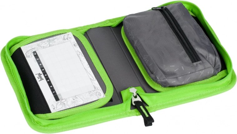 Organización clara con dos solapas