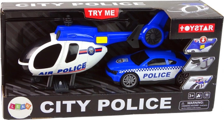 Set de acción completo CITY POLICE