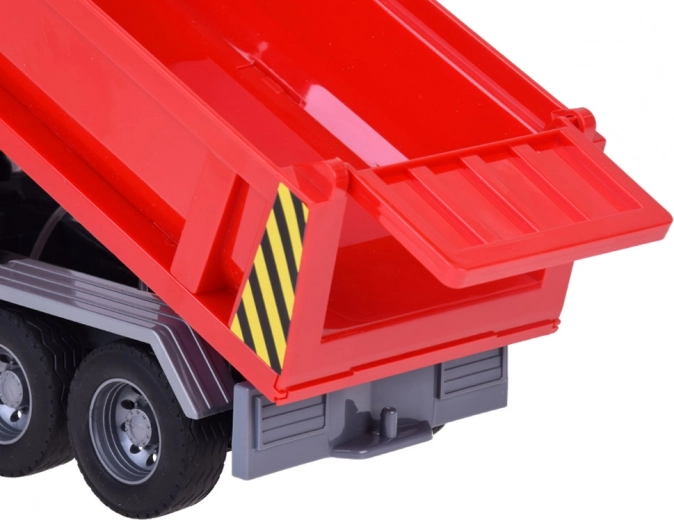 Volquete móvil abatible