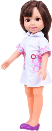 Muñeca amigable para juego de cuidados