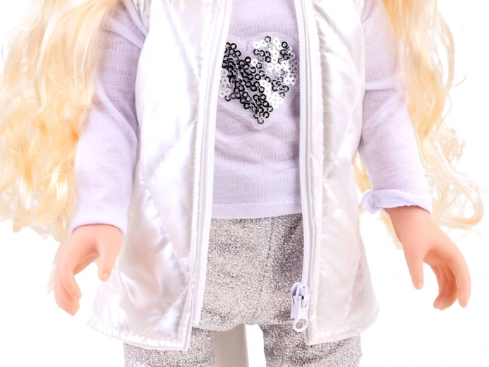 Conjunto de moda brillante