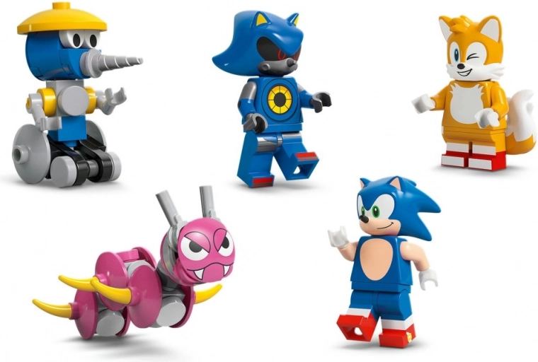 Cinco personajes del mundo de SONIC