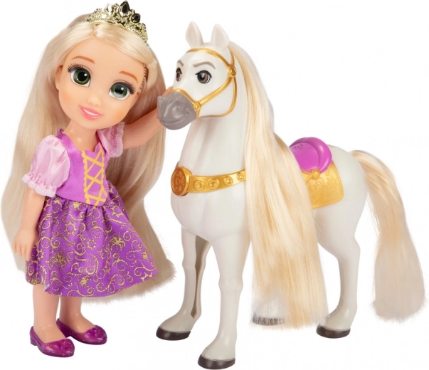 Dúo mágico: la princesa y su caballo