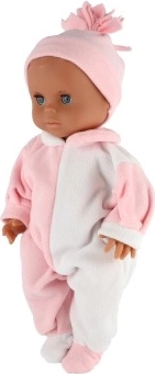 Delicado diseño en blanco y rosa