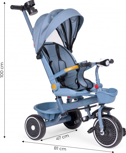 Ruedas EVA resistentes y control parental