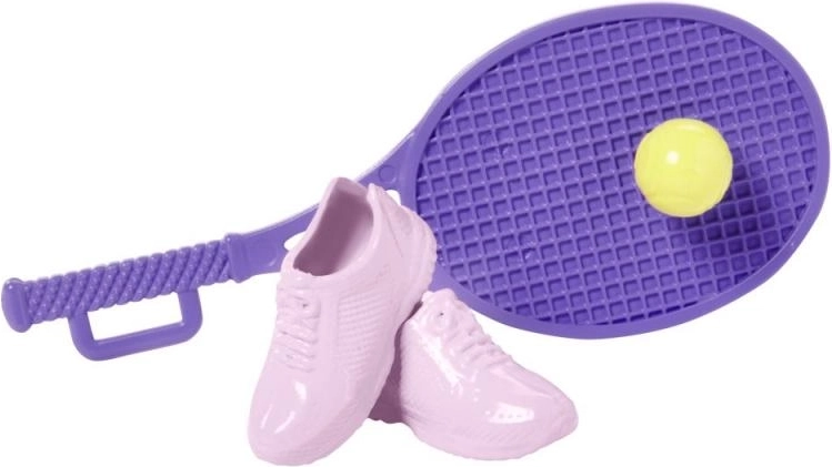 Equipo de tenis para Barbie