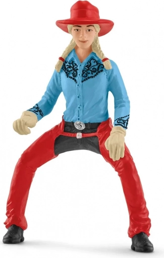 Figura detallada de la vaquera