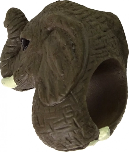 Cabeza de elefante realista