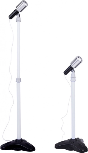 Canta como una estrella con el micrófono regulable en altura