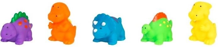 Colores vivos y especies de dinosaurios populares