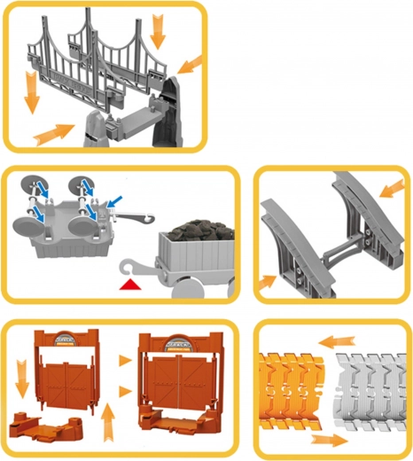 Construcción fácil gracias a piezas flexibles