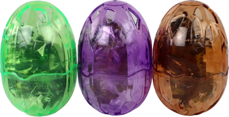 Tres colores atractivos y dinosaurio aleatorio