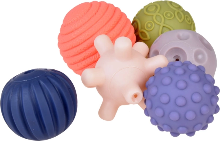 Diferentes texturas para una rica estimulación táctil