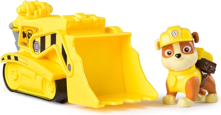 Bulldozer auténtico con detalles de la serie