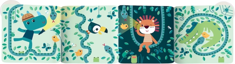 Aventura de safari durante el baño