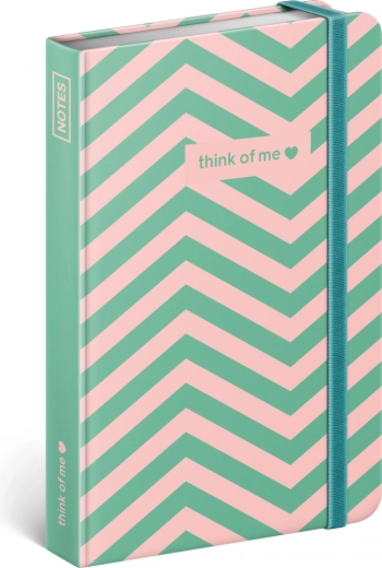 Diseño moderno con motivo Think of Me