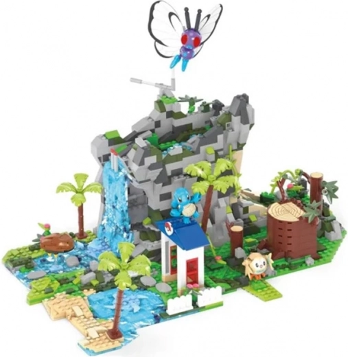 Imponente cascada y detalles realistas