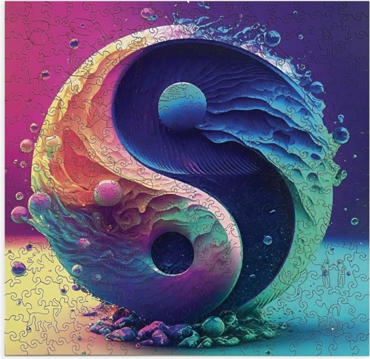 Diseño único Yin Yang