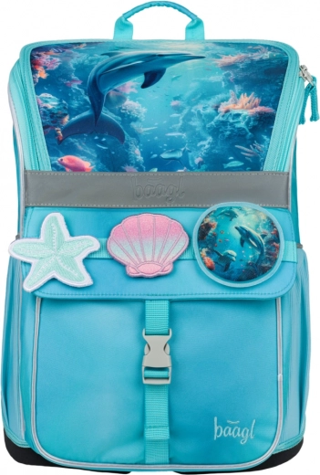 Mochila escolar de forma ergonómica