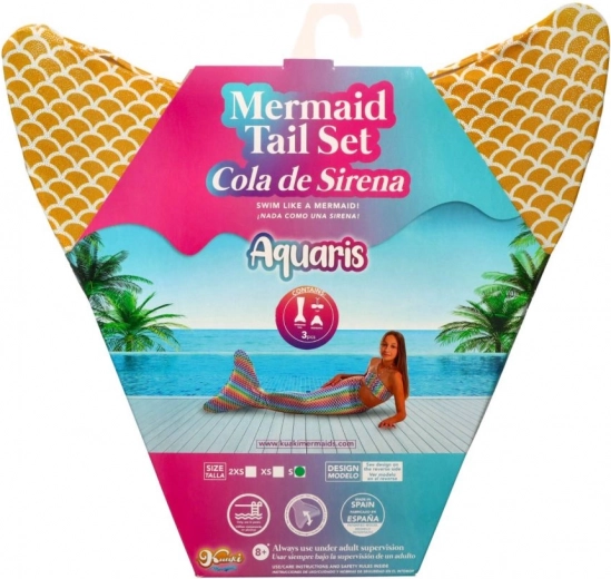Diseño mágico de sirena