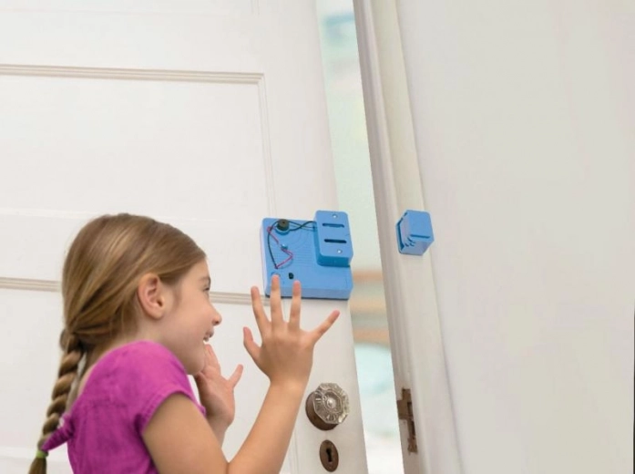 Instalación fácil en la puerta