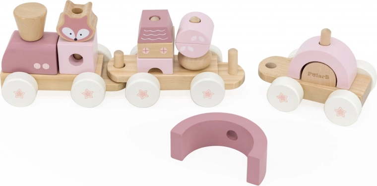 Construcción variable con 3 vagones y 14 bloques