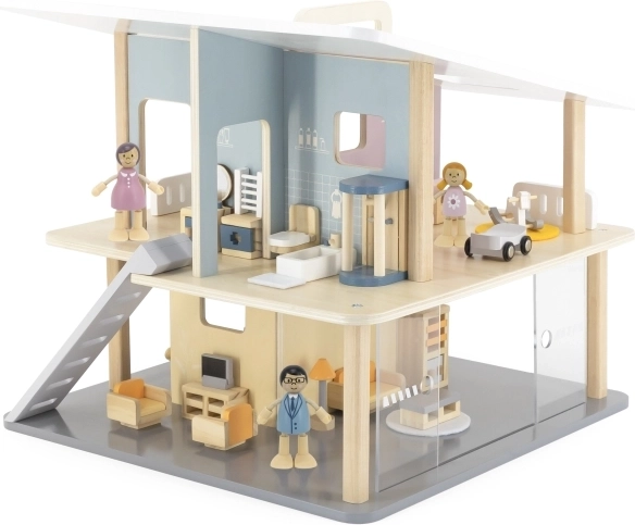 Interior ampliable con muebles