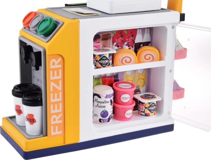 Nevera y congelador llenos de delicias