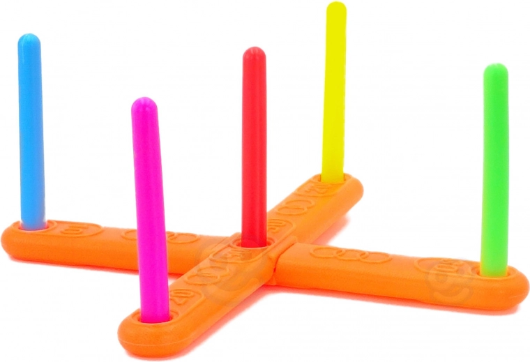 Aros y estacas de colores para Serso