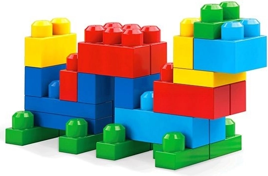 60 bloques grandes para pequeños constructores