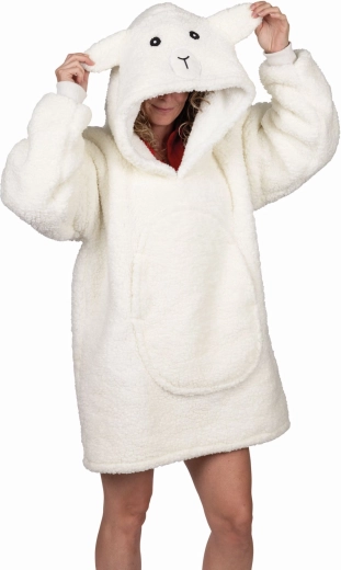 Sudadera práctica y manta en uno